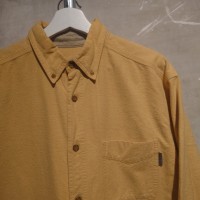 1317 woolrich(ウールリッチ)コットンシャツ　Lサイズ　マスタードカラー | Vintage.City 古着屋、古着コーデ情報を発信