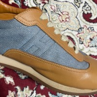 Hermes Quick Sneakers Denim × Calf Leather | Vintage.City 古着屋、古着コーデ情報を発信