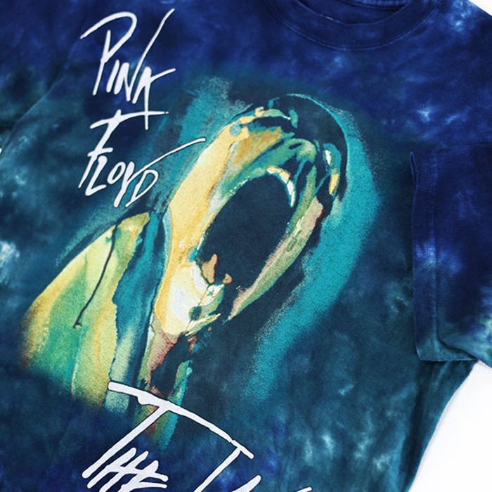 00s LIQUID BLUE Pink Floyd The Wall Tyedye Rock T-Shirt Size L | Vintage.City 古着屋、古着コーデ情報を発信