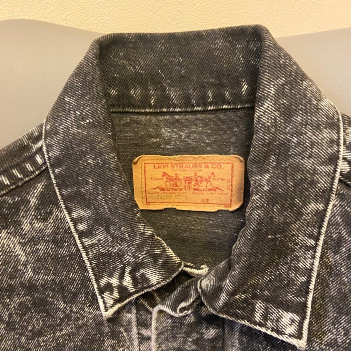 Levi's 70507-0253 USA製ブラックデニムジャケット | Vintage.City 빈티지숍, 빈티지 코디 정보