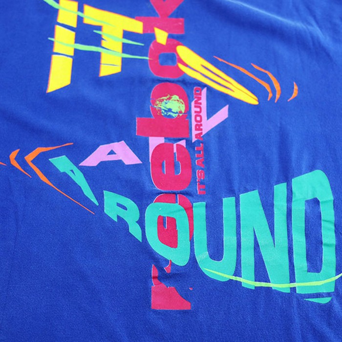 90s USA Reebok Both Over Graphic T-Shirt Size XL | Vintage.City 빈티지숍, 빈티지 코디 정보
