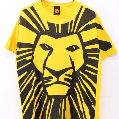 00s Disney THE LION KING Musical Graphic T-Shirt Size L | Vintage.City 빈티지숍, 빈티지 코디 정보