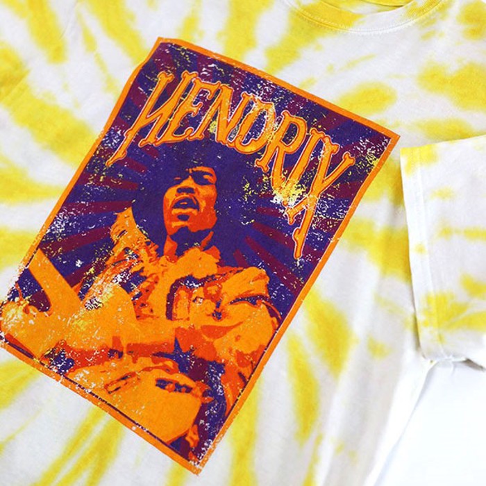 00s JIMI HENDRIX TyeDye Rock Graphic T-Shirt Size L | Vintage.City 古着屋、古着コーデ情報を発信