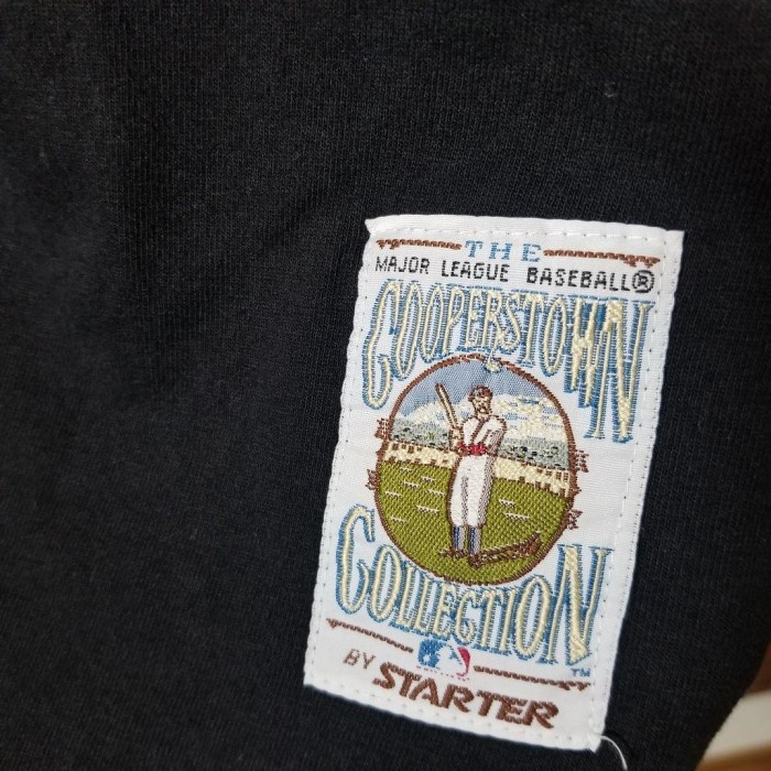 80s STARTER スターター　MLBデザイン Tシャツ　半袖　黒　ブラック　ヴィンテージ　USA製　L相当 | Vintage.City 古着屋、古着コーデ情報を発信