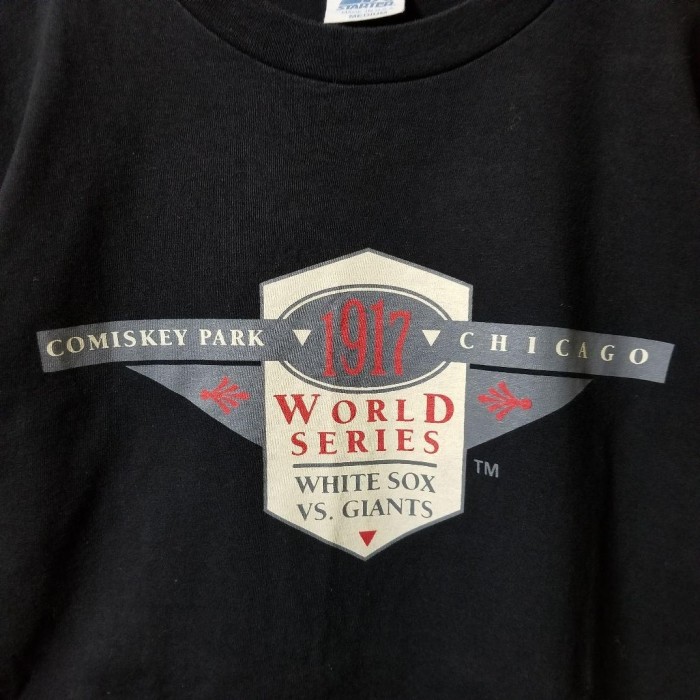 80s STARTER スターター　MLBデザイン Tシャツ　半袖　黒　ブラック　ヴィンテージ　USA製　L相当 | Vintage.City 古着屋、古着コーデ情報を発信