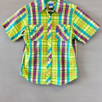 Columbia コロンビア チェックシャツ 半袖 レディース Mサイズ | Vintage.City 古着屋、古着コーデ情報を発信