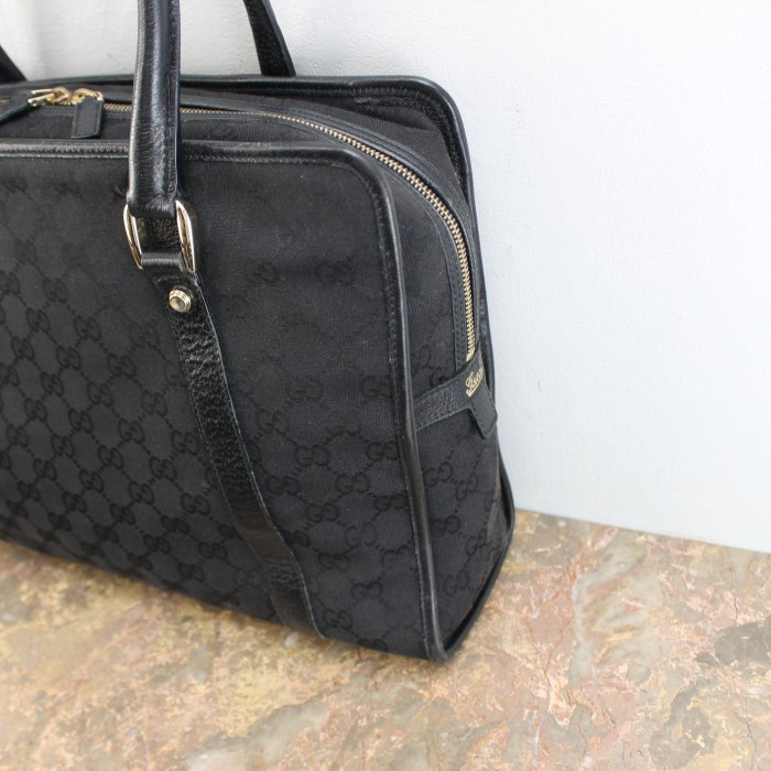 GUCCI GG PATTERNED BOSTON BAG MADE IN ITALY/グッチGG柄ボストンバッグ | Vintage.City 빈티지숍, 빈티지 코디 정보