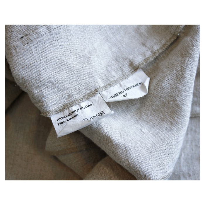 EURO Vintage Linen ZipUp Parka | Vintage.City 古着屋、古着コーデ情報を発信