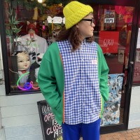 【VERANDALUNCH】 リメイク ドッキング ジッパー スウェットシャツ ジャケット | Vintage.City 빈티지숍, 빈티지 코디 정보