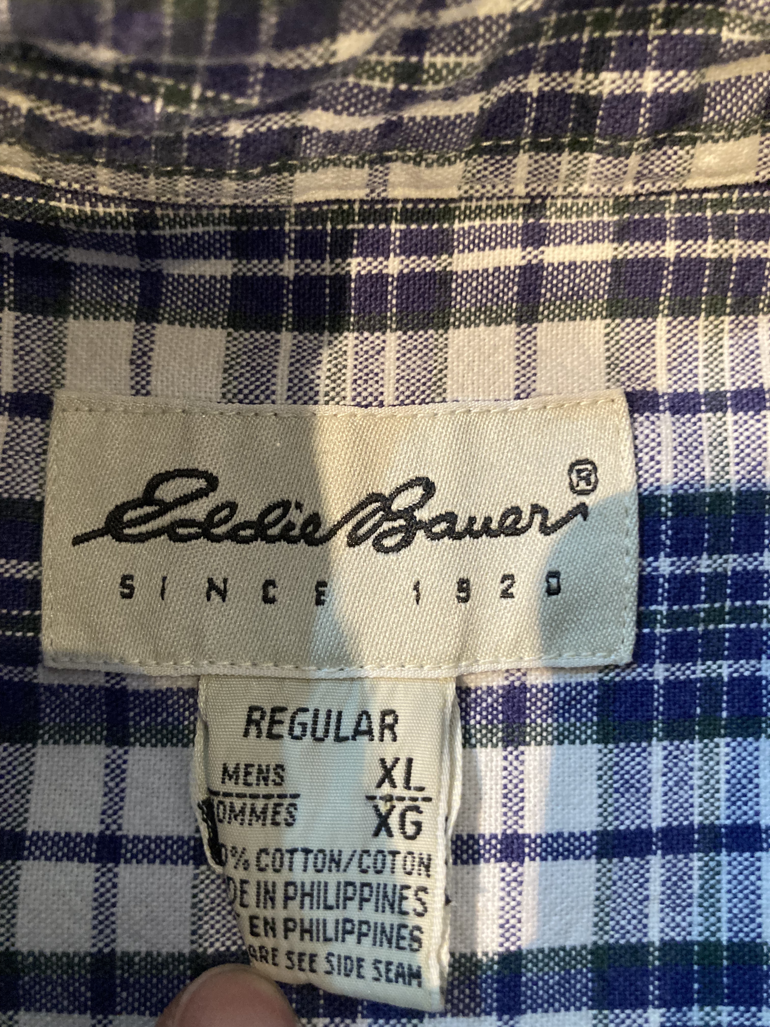 90s Eddie Bauer L/Sチェックシャツ エディバウアー | Vintage.City