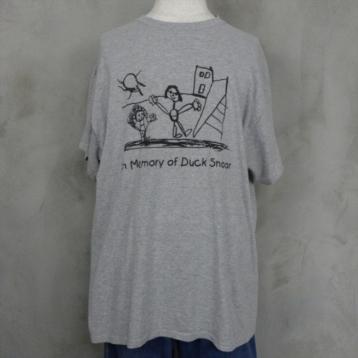 vintage USA製　落書き　design リンガー　Tシャツ 半袖