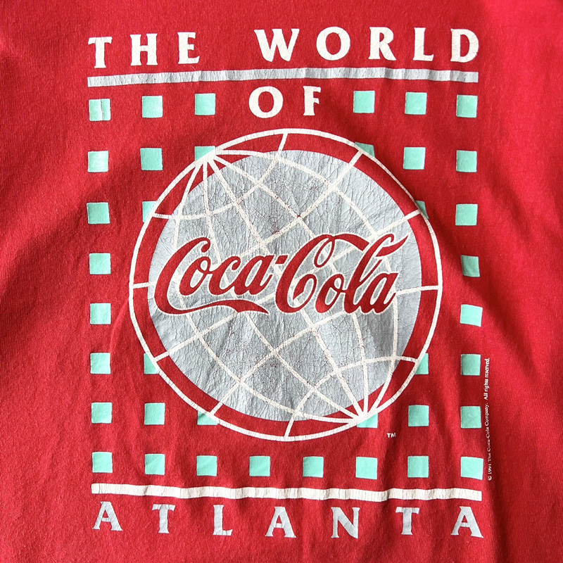 Coca-Cola コカコーラ 企業物 Tシャツ XL