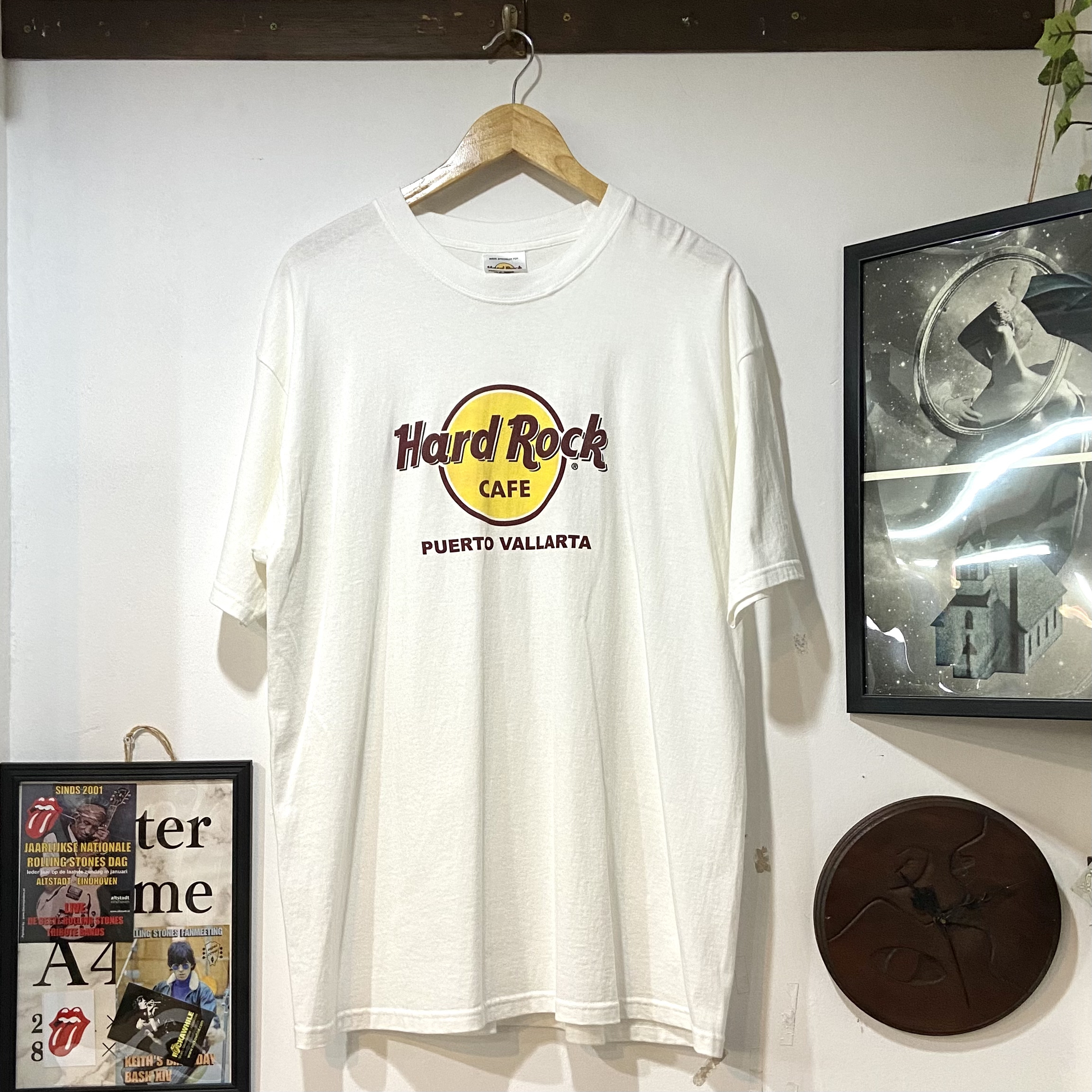 ハードロックカフェ HARD ROCK CAFE CAYMAN ISLANDS アドバタイジングTシャツ メンズL /eaa348966コットン100%色