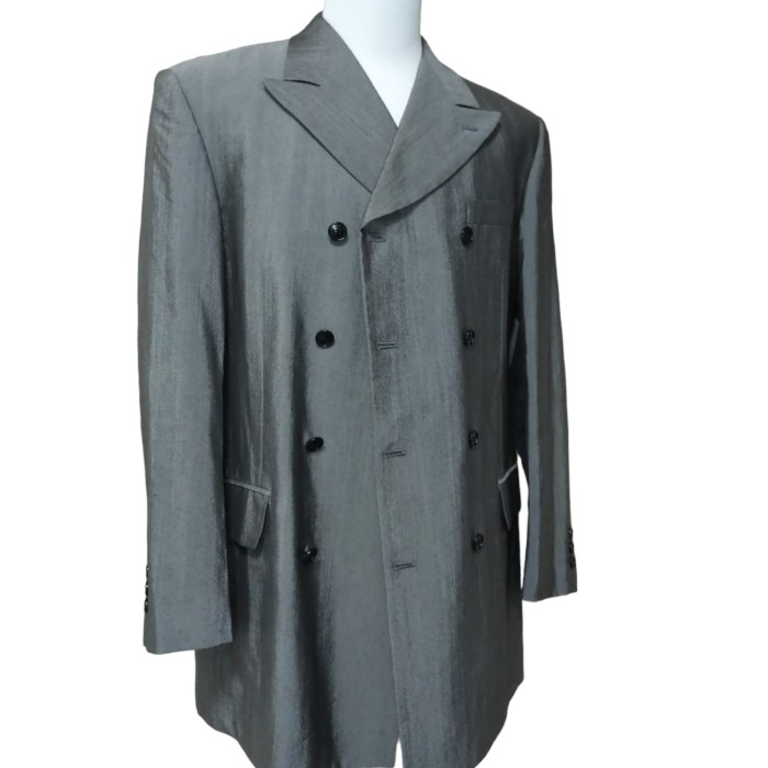 8釦 ダークシルバー スーツ セットアップ | Vintage.City 古着屋、古着コーデ情報を発信