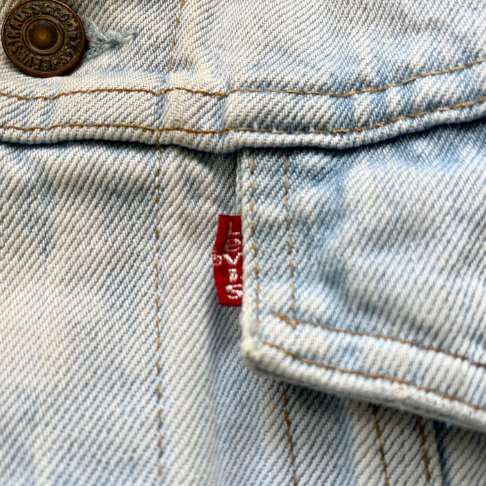 LEVI‘S 75505 リーバイス　薄色デニムジャケット　　mjｰ103 | Vintage.City 古着屋、古着コーデ情報を発信