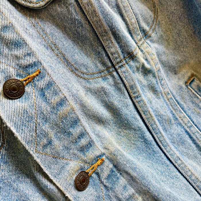 Lee 胸元刺繍　デニムジャケット　ジージャン　　　mjｰ102 | Vintage.City 古着屋、古着コーデ情報を発信