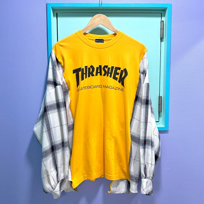 remake／THRASHER docking big shirt | Vintage.City 빈티지숍, 빈티지 코디 정보