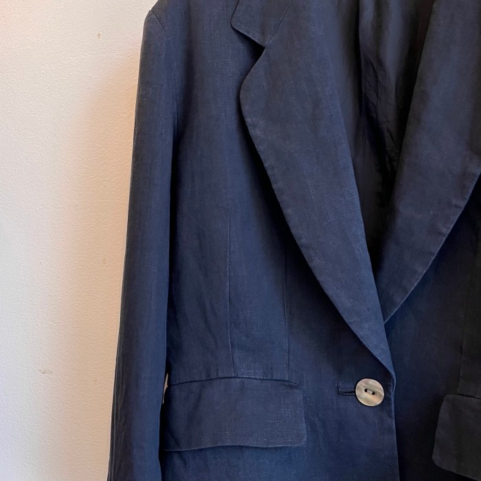 80s＂KENZO＂100%リネンジャケット made in JAPAN | Vintage.City 古着屋、古着コーデ情報を発信