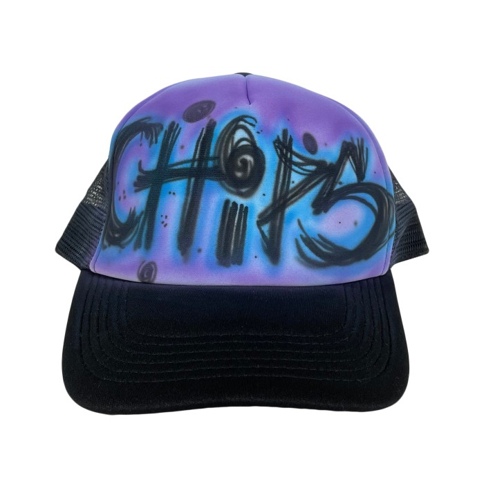 Airbrushed Mesh cap "CHiPS" メッシュキャップ | Vintage.City 古着屋、古着コーデ情報を発信