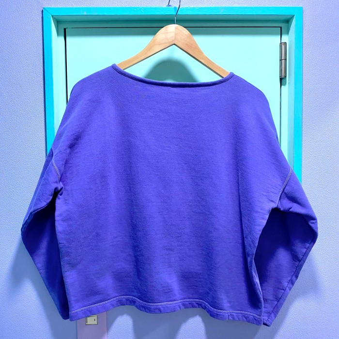 used／purple sweat cardigan | Vintage.City 古着屋、古着コーデ情報を発信