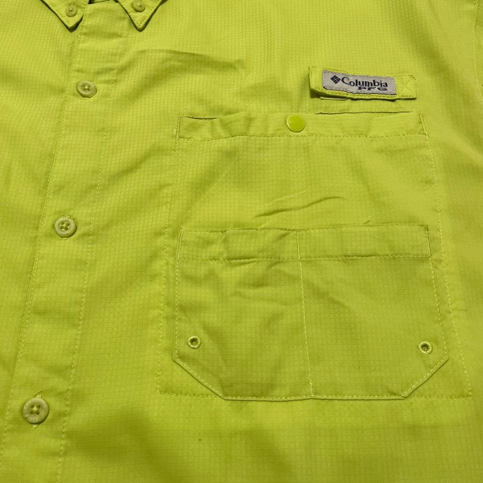 Colombia/ PFG shirt/ フィッシングシャツ/ 緑/ グリーン/ アウトドア/ | Vintage.City 古着屋、古着コーデ情報を発信