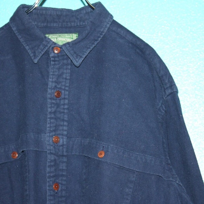 88s~92s POLO COUNTRY Flannel Logger Shirt | Vintage.City 古着屋、古着コーデ情報を発信
