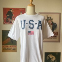 USA プリント Tシャツ 半袖 ホワイト USA製 | Vintage.City ヴィンテージ 古着
