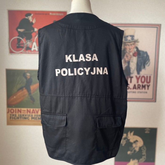 ポリス ベスト ブラック ポーランド | Vintage.City 古着屋、古着コーデ情報を発信
