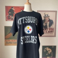 90s NFL ピッツバーグ・スティーラーズ FRUITS OF THE LOOM フルーツオブザルーム 半袖 Tシャツ ブラック | Vintage.City 古着屋、古着コーデ情報を発信