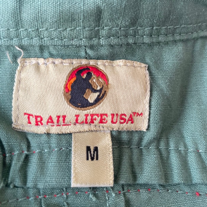 TRAIL LIFE USA トレイルライフ シャツ 半袖 グリーン | Vintage.City 빈티지숍, 빈티지 코디 정보