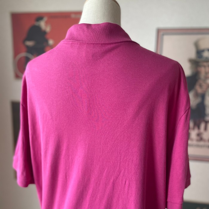 LACOSTE ラコステ ポロシャツ ピンク ペルー製 | Vintage.City 古着屋、古着コーデ情報を発信