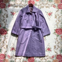vintage faux suede spring coat | Vintage.City 古着屋、古着コーデ情報を発信