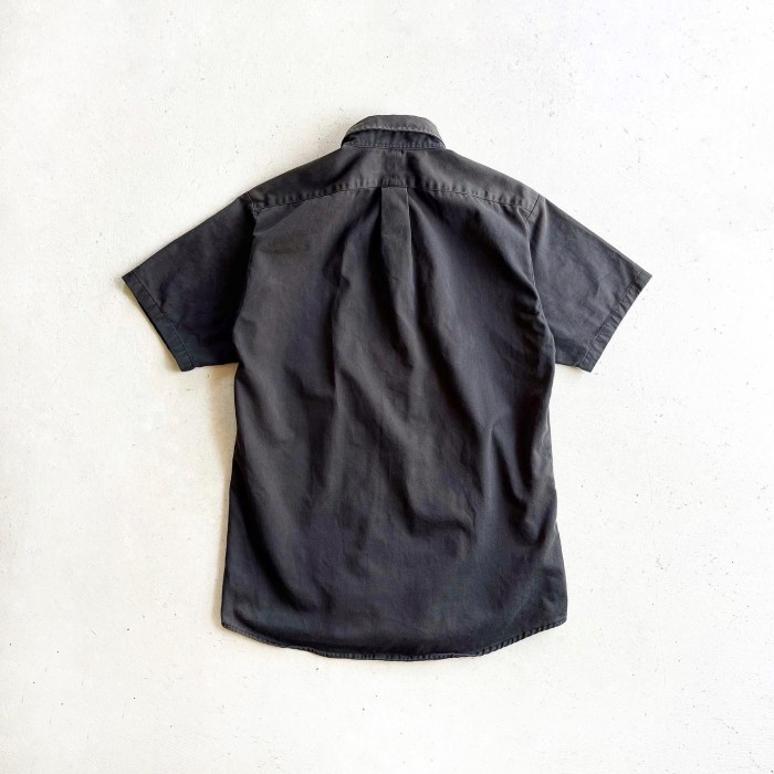 1990s Ralph Lauren "BRAIRE" Heavy cotton shirt BLACK 【M】 | Vintage.City 古着屋、古着コーデ情報を発信