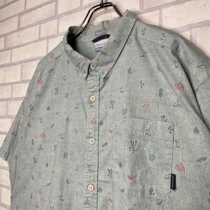 Columbia   半袖シャツ　2XL   ブランドタグ | Vintage.City 古着屋、古着コーデ情報を発信