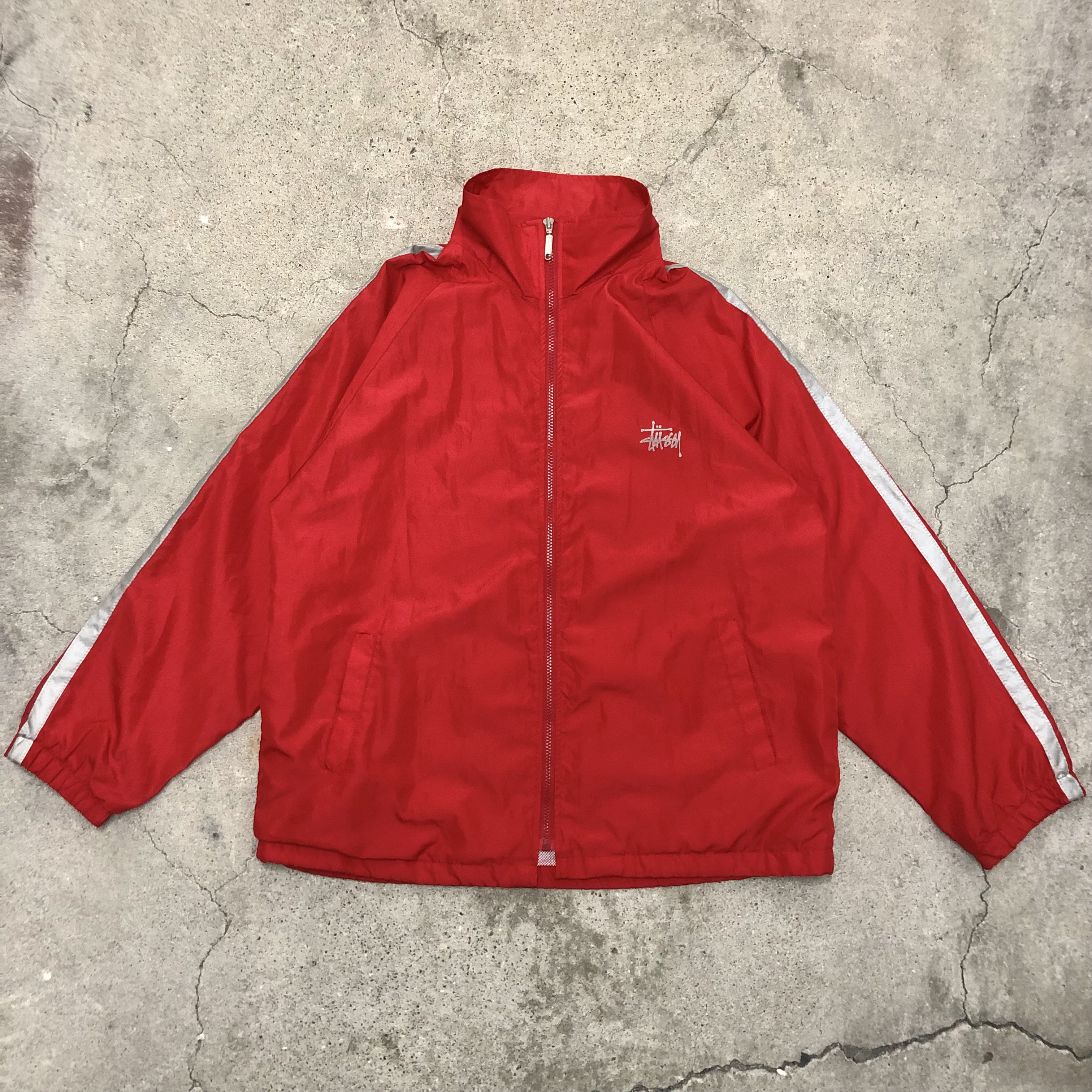 Old Stussy 90s 80s nylon jacket