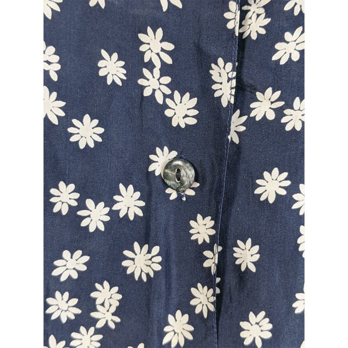 flower pattern silk shirts 小花柄シルクシャツ | Vintage.City 古着屋、古着コーデ情報を発信