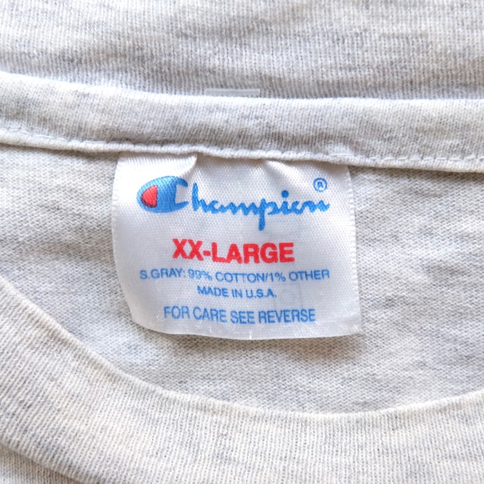CHANPION 90s コットンアザーファイバーユニバーシティTシャツ　MADE IN USA | Vintage.City 빈티지숍, 빈티지 코디 정보