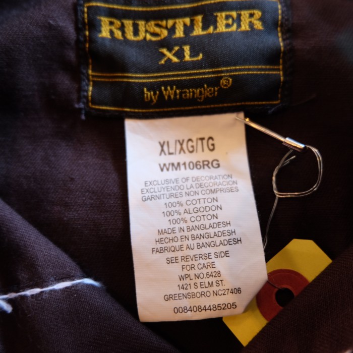 RUSTLER Westernshirt | Vintage.City 古着屋、古着コーデ情報を発信