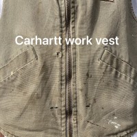 Carhartt work vest / sand Large | Vintage.City 빈티지숍, 빈티지 코디 정보
