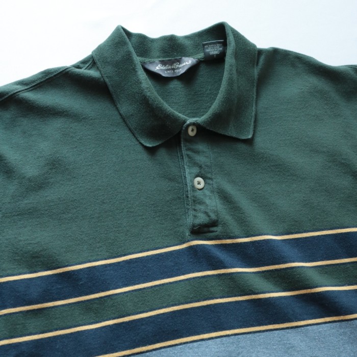 Vintage Eddie Bawer line polo shirt | Vintage.City 古着屋、古着コーデ情報を発信