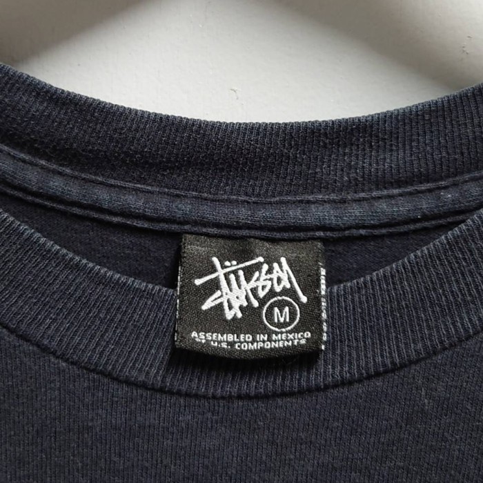 STUSSY グラフィック プリント Tシャツ ブラック M ストック ロゴ | Vintage.City Vintage Shops, Vintage Fashion Trends