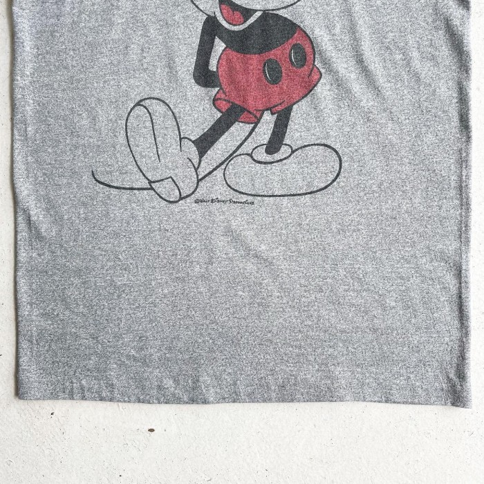1970s Disney Mickey Mouse  Ringer T-shirt BLACK MADE IN USA 【M】 | Vintage.City 빈티지숍, 빈티지 코디 정보