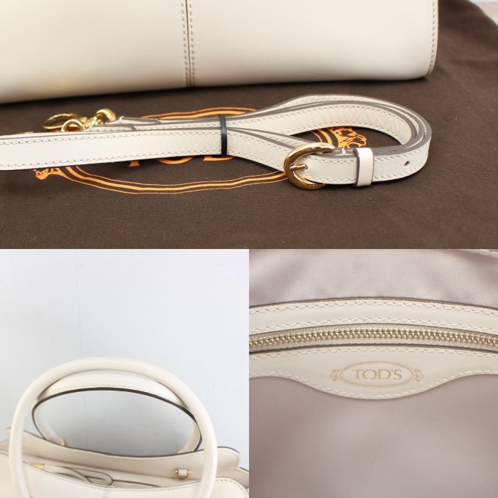 TOD'S LOGO LEATHER 2WAY SHOULDER BAG MADE IN ITALY/トッズレザー2wayショルダーバッグ | Vintage.City 빈티지숍, 빈티지 코디 정보