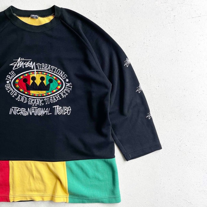 1990s Stussy Bootleg Sweat shirt 【Free】 | Vintage.City 古着屋、古着コーデ情報を発信