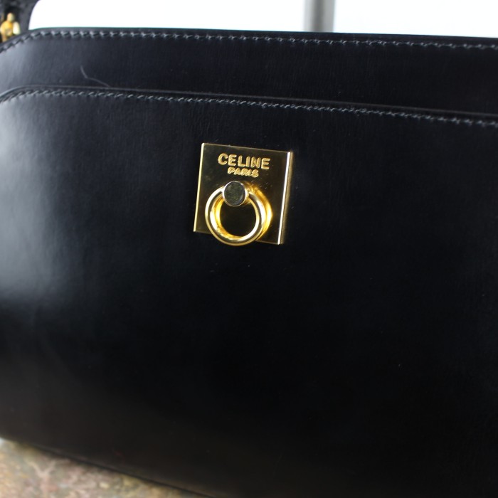 OLD CELINE LOGO LEATHER SHOULDER BAG MADE IN ITALY/オールドセリーヌロゴレザーショルダーバッグ | Vintage.City 빈티지숍, 빈티지 코디 정보