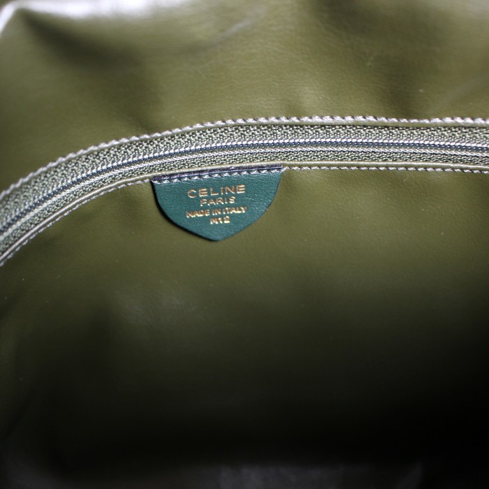 OLD CELINE CIRCLE LOGO LEAYHER HAND BAG MADE IN ITALY/オールドセリーヌサークルロゴレザーハンドバッグ | Vintage.City 빈티지숍, 빈티지 코디 정보