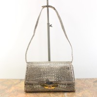 COMTESSE CROCODILE LEATHER SHOULDER BAG MADE IN WEST GERMANY/コンテスクロコダイルレザーショルダーバッグ | Vintage.City 古着屋、古着コーデ情報を発信