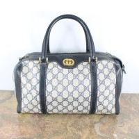 OLD GUCCI GG PATTERNED BOSTON BAG MADE IN ITALY/オールドグッチボストンバッグ | Vintage.City 빈티지숍, 빈티지 코디 정보