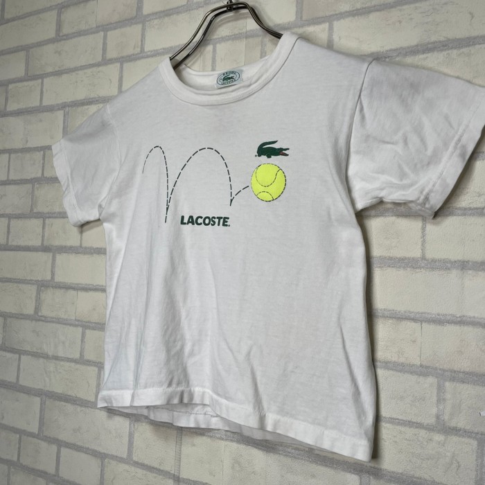 【90's】LACOSTE   半袖Tシャツ　S   プリント　 | Vintage.City 빈티지숍, 빈티지 코디 정보