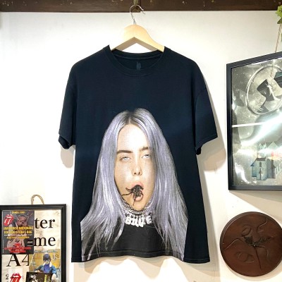 Billie Eilish Spider Mouth Tシャツ | Vintage.City 古着屋、古着コーデ情報を発信